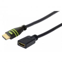 HDMI Extension Cable High Speed with, Ethernet M/F 1m