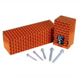 HECO MULTI-MONTI-plus SS Betonschraube 7,5 x 80 mm 100 Stk. SW 10 Sechskantkopf verzinkt A2K ( 2x 48397 )