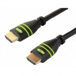 High Speed HDMI Kabel mit Ethernet, mit, Verstrker, 25m, schwarz