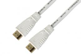 High Speed HDMI Kabel mit Ethernet, wei, 2m