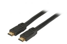 HighSpeed HDMI? Kabel with Ethernet 4K60Hz, A-A St-St, 7,5m, schwarz