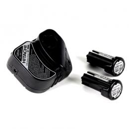 Hitachi NT 65 GS - Stiftnagler 3,6 V inkl. Koffer + 2x 1,5 Ah Li-Ion 3,6 V Akku + Ladegerät