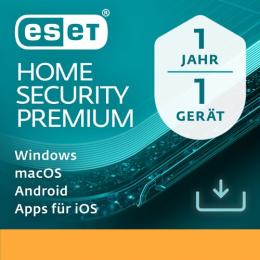 HOME Security Premium Vollversion Lizenz   1 Ger�t 1 Jahr (Download)