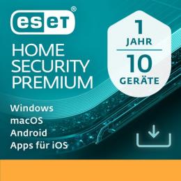 HOME Security Premium Vollversion Lizenz  10 Ger�te 1 Jahr (Download)