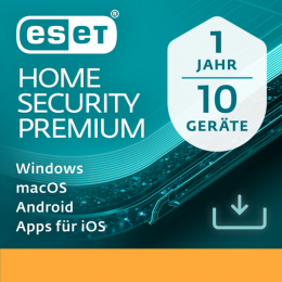 HOME Security Premium Vollversion Lizenz  10 Gerte 1 Jahr (Download)