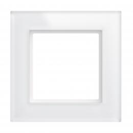 Homematic IP Glasrahmen, 1-fach, weiß, HmIP-GF1