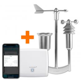 Homematic IP Set Wetter Pro mit Homematic IP Access Point und Funk-Wettersensor pro