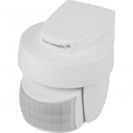 Homematic IP Smart Home Bewegungsmelder HmIP-SMO-2 mit Dämmerungssensor – außen, weiß