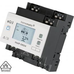 Homematic IP Smart Home Funk-Schaltaktor für Hutschienenmontage HmIP-DRSI4, 4-fach