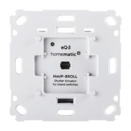 Homematic IP Smart Home Rollladenaktor HmIP-BROLL für Markenschalter, auch für Markisen geeignet
