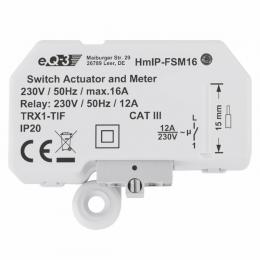 Homematic IP Smart Home Schalt-Mess-Aktor HmIP-FSM16, 16 A, Unterputz