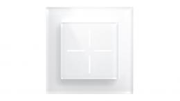 Homematic IP Smart Home Set Glastaster, 1-fach-Glasrahmen, 1x HmIP-WGS, 1x HmIP-GF1