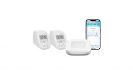 Homematic IP Smart Home Set Heizen mit Access Point 2, 2 Heizkörperthermostate basic