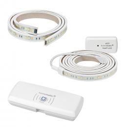 Homematic IP Smart Home Set Licht Basic mit Lightstrip, 3 m (2 + 1 m) und Access Point – basic