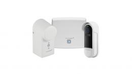 Homematic IP Smart Home Set mit Starter Set Zutritt und Video-Türklingel, HmIP-SK25 und HmIP-CODB