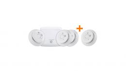 Homematic IP Smart Home Set Rauchwarnmelder, 1x HAP, 4x SWSD-2