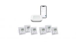 Homematic IP Smart Home Set Raumklima mit Access Point 2 und 6 Wandthermostate