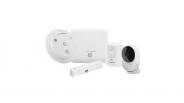Homematic IP Smart Home Set Sicherheit mit Starter Set Alarm und Innenkamera – basic, HmIP-SK7 und HmIP-CI-B
