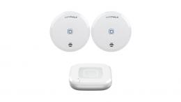 Homematic IP Smart Home Set Wassersensor mit Access Point 2 und zwei Wassersensoren