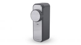 Homematic IP Smart Home Türschlossantrieb – pro, anthrazit-silber, HmIP‑DLP‑AS