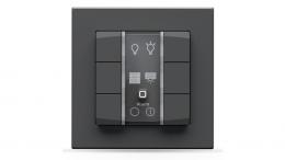 Homematic IP Smart Home Wandtaster – 6-fach, anthrazit, HmIP-WRC6-230-A