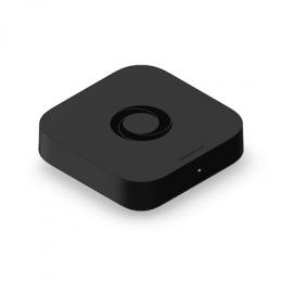 Homey Pro mini und Homey Bridge - schwarz mit Matter, Zigbee, Thread und LAN / durch Homey Bridge auch Zigbee, Z-Wave, Bluetooth, 433 MHz und Infrarot