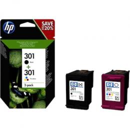 HP 301 (N9J72AE) Original Druckerpatronen 2er-Pack