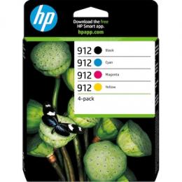 HP 912 (6ZC74AE) Original Druckerpatronen 4er-Pack