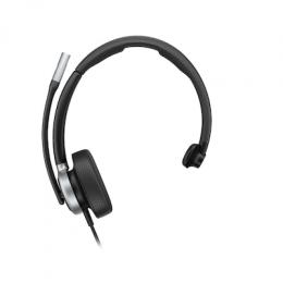 HP Poly Mission 615 Mono-Headset mit USB, kabelgebunden KI-gestützte Unterdrückung von Übertragungsrauschen, Superbreitband-Audio, Microsoft Teams-zer