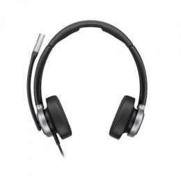 HP Poly Mission 625 Kabelgebundenes Stereo-USB-Headset KI-gestützte Unterdrückung von Übertragungsrauschen, Superbreitband-Audio, Microsoft Teams-zert