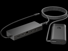 HP Universal USB-C Multiport Hub mit passenden Netzteil B-Ware