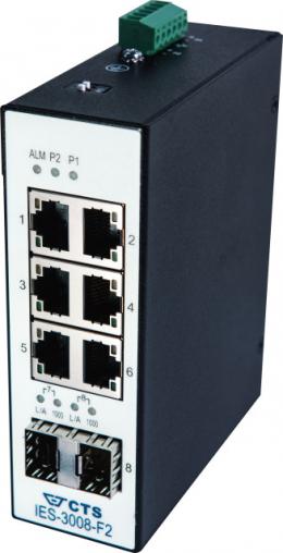 Ein Angebot für Hutschienen Switch 8 Port, 6x RJ45 10/100/1000Mbit,  mit 2 100/1000 SFP Ports EFB aus dem Bereich Aktive Komponenten > Industrial DIN Rail Power Supply - jetzt kaufen.