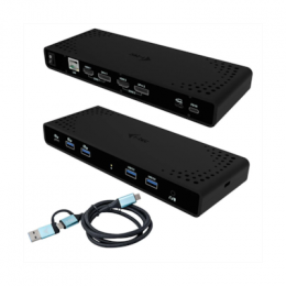 i-tec Universal Dual 4K Display Docking Station, PD 85W