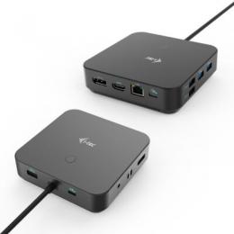 i-tec USB-C HDMI Dual DP Docking Station mit Power Delivery 100 W