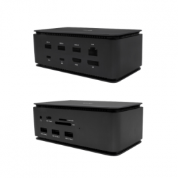 i-tec USB4 Metal Dual Docking + i-tec Universal Charger 100 W 4K HDMI DP with Power Delivery 80 W