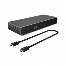 ICY BOX 10 in 1 Thunderbolt™ 4 Dock mit 2x 4K@60 Hz Videoausgang