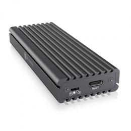 ICY BOX IB-1817MC-C31 Gehäuse für 1x M.2 NVMe & SATA SSD mit USB Type-C Anschluss