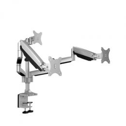 ICY BOX IB-MS505-TI Monitorständer mit Tischhalterung für drei Monitore bis zu 32