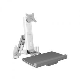ICY BOX IB-MS600-W Wandhalterung für einen Monitor bis zu 24