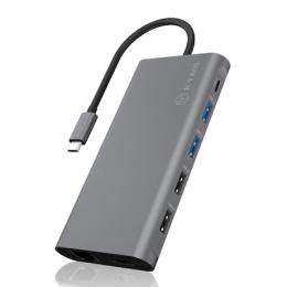 ICY BOX USB Type-C 12in1 Notebook DockingStation (IB-DK4050-CPD)