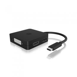 ICY BOX USB Type-C® 4-in-1 Video Adapter
