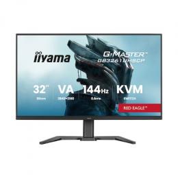 Iiyama GB3261UHSCP-B1 Gaming Monitor 31.5? 4K UHD VA-Panel, 144Hz, 0.3 ms MPRT, USB?C Dock (95W), KVM?Switch, AMD FreeSync Premium