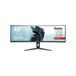 Iiyama GCB4580DQSN-B1 Gaming Monitor 44.5? Curved Dual QHD VA, 165 Hz, 0.8 ms MPRT, USB-Hub, USB-C (DP 90W), RJ45, Adaptiv Sync