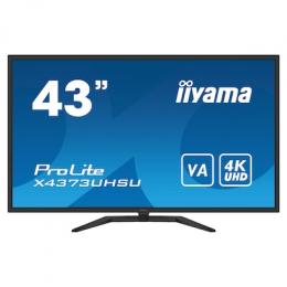 Iiyama ProLite X4373UHSU-B1 Office Monitor - 108 cm (43 Zoll), 4K-UHD, DisplayPort In/Out