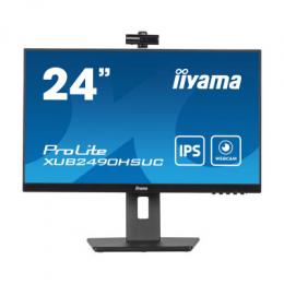Iiyama ProLite XUB2490HSUC-B Full-HD Monitor - IPS, Webcam, USB