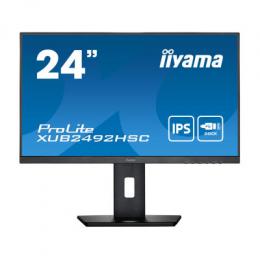 Iiyama ProLite XUB2492HSC-B5 Full-HD Monitor - IPS, Pivot, USB-C