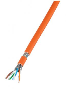 INFRALAN Cat.7 1000 AWG23,S/FTP 2x4P, CPR Eca orange, 250m