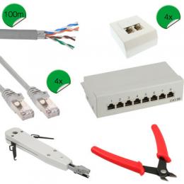 InLine Cat.5e Netzwerk Installations Kit
