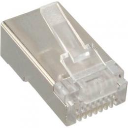 InLine Crimpstecker RJ45, fr starre Kabel (Verlegekabel) bis AWG24, 10er Pack