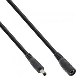 Ein Angebot für InLine DC Verlngerungskabel, DC Stecker/Buchse 4,0x1,7mm, schwarz, 0,5m InLine aus dem Bereich Kabel > Stromkabel extern > DC Verlngerung - jetzt kaufen.